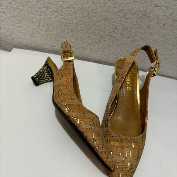 J.RENEÉ MAYETT - CORK SLINGBACK 6.5 M - Picture 5 of 10